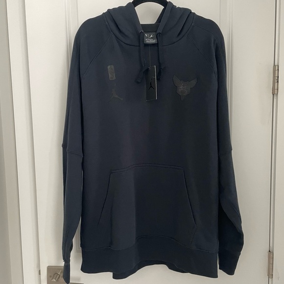 Nike Other - Nike Jordan Charlotte Hornets Showtime Pullover Hoodie Sweatshirt XLT Mens. 15